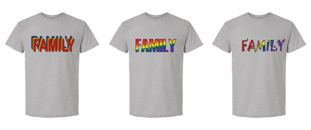 "Family" tee shirt