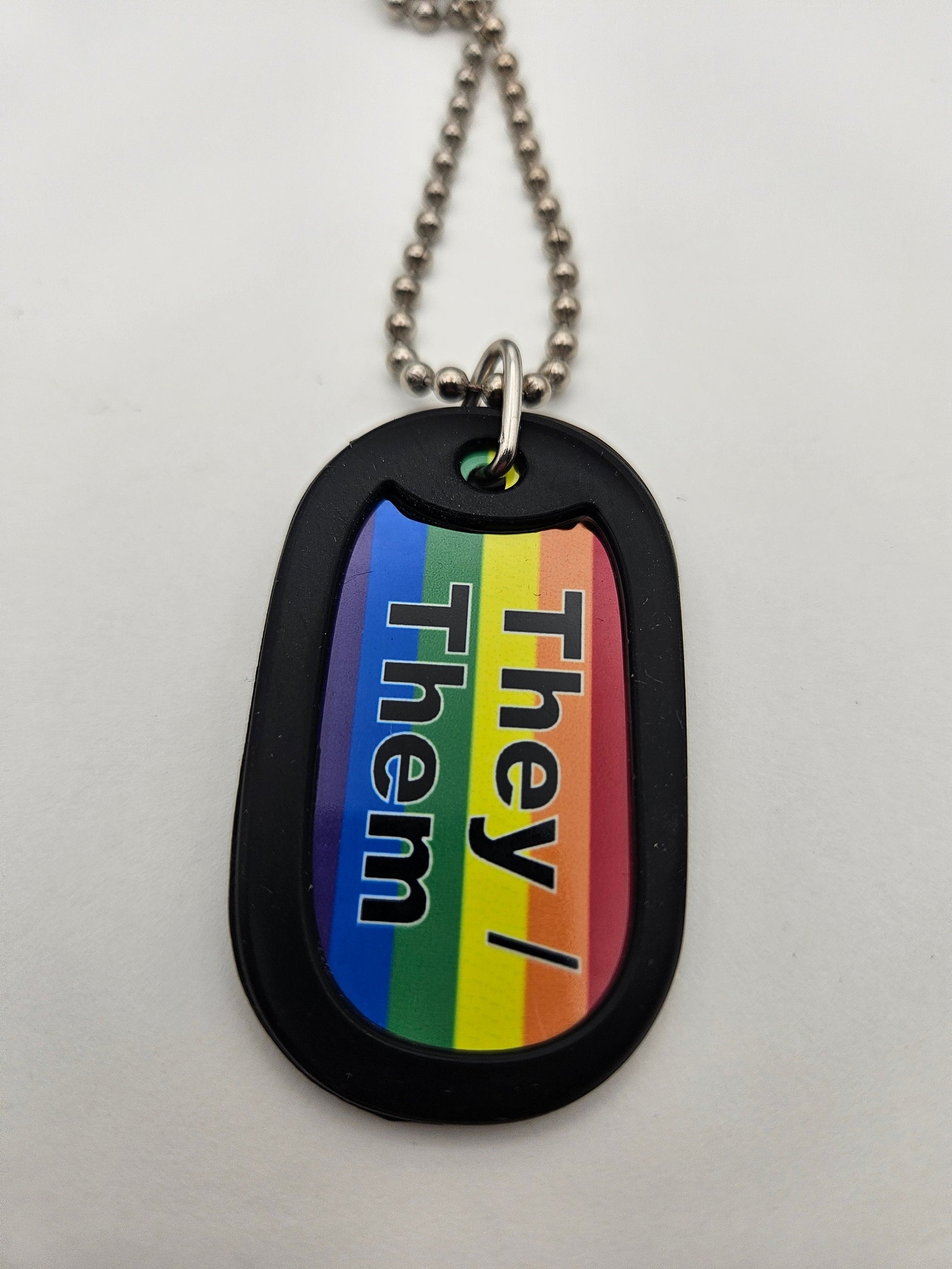 Dog Tag 2266TT: Dog Tag They/Them