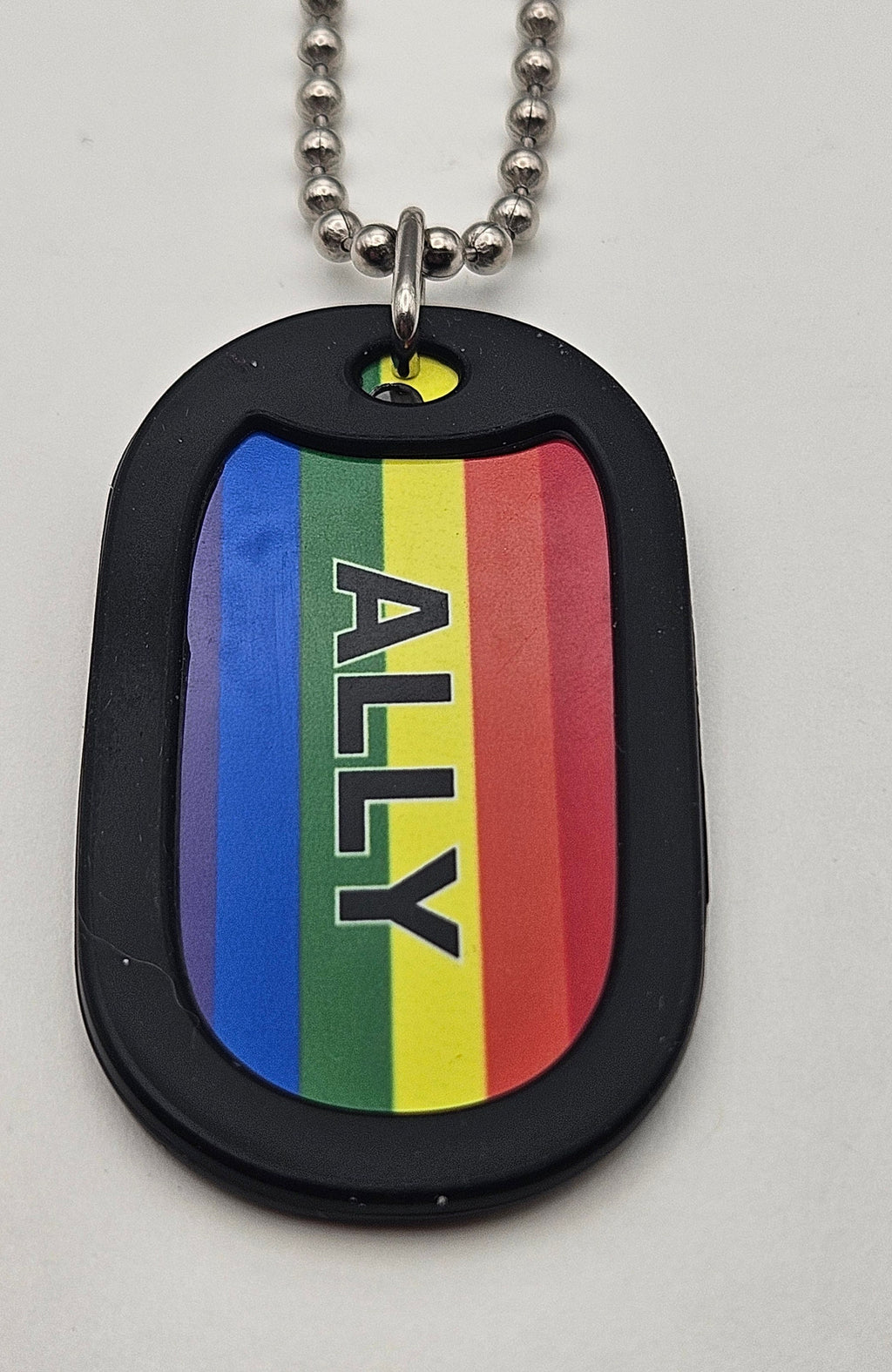 Dog Tag 2260AL: Dog Tag Rainbow Ally