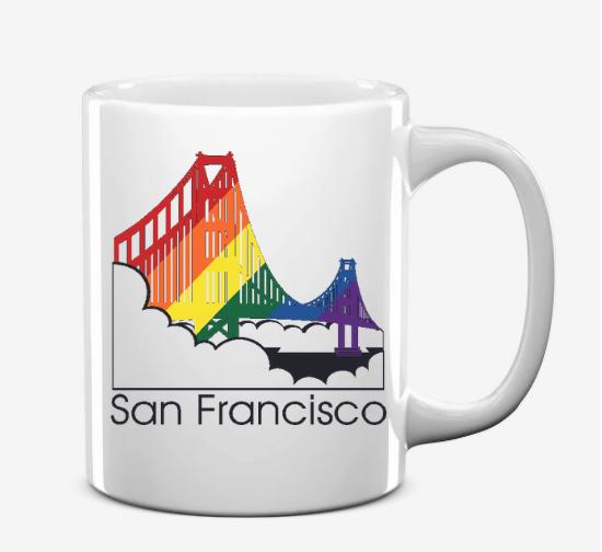 Rainbow San Francisco Mugs