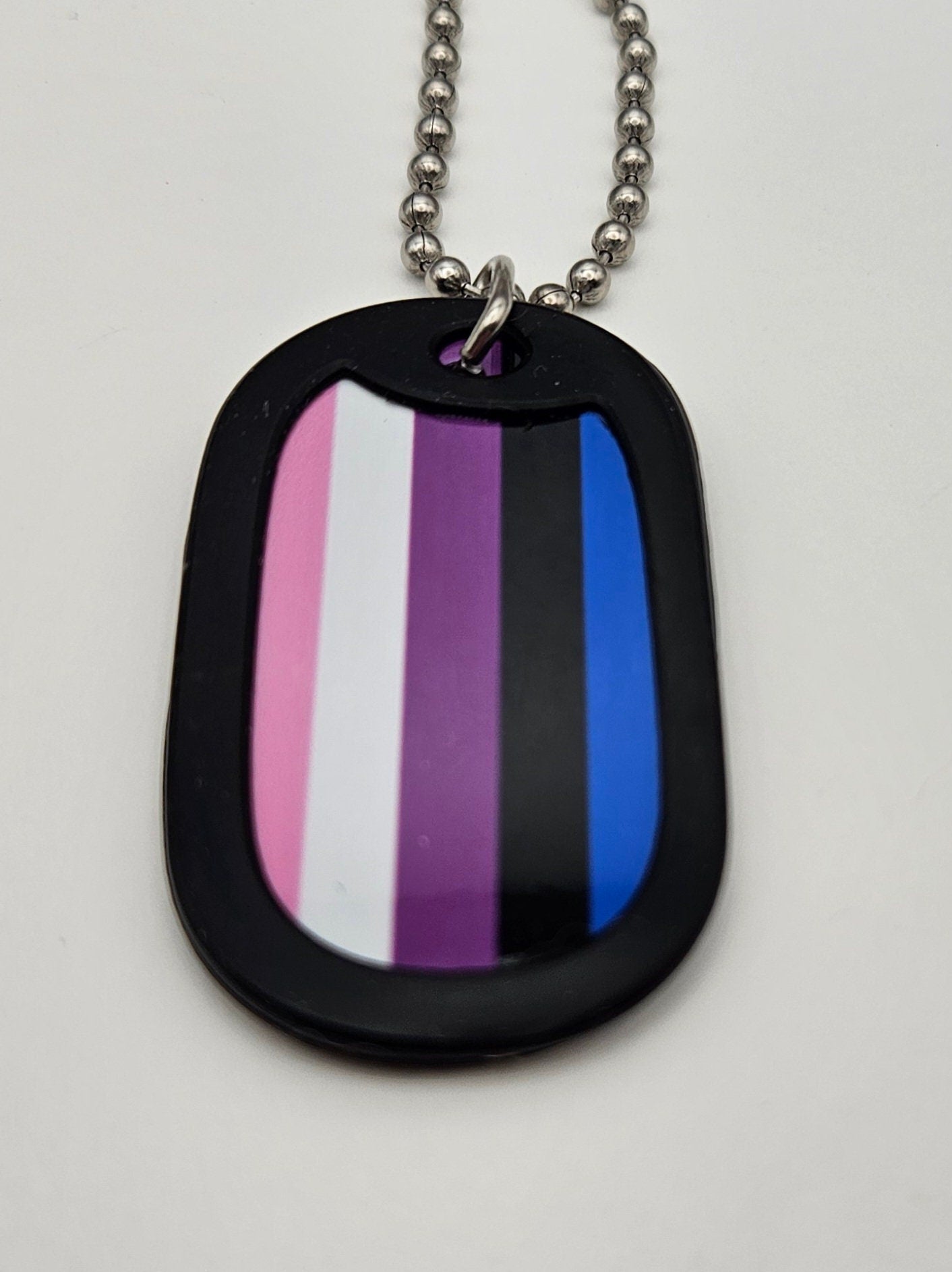 Dog Tag 2267GF: Dog Tag Genderfluid