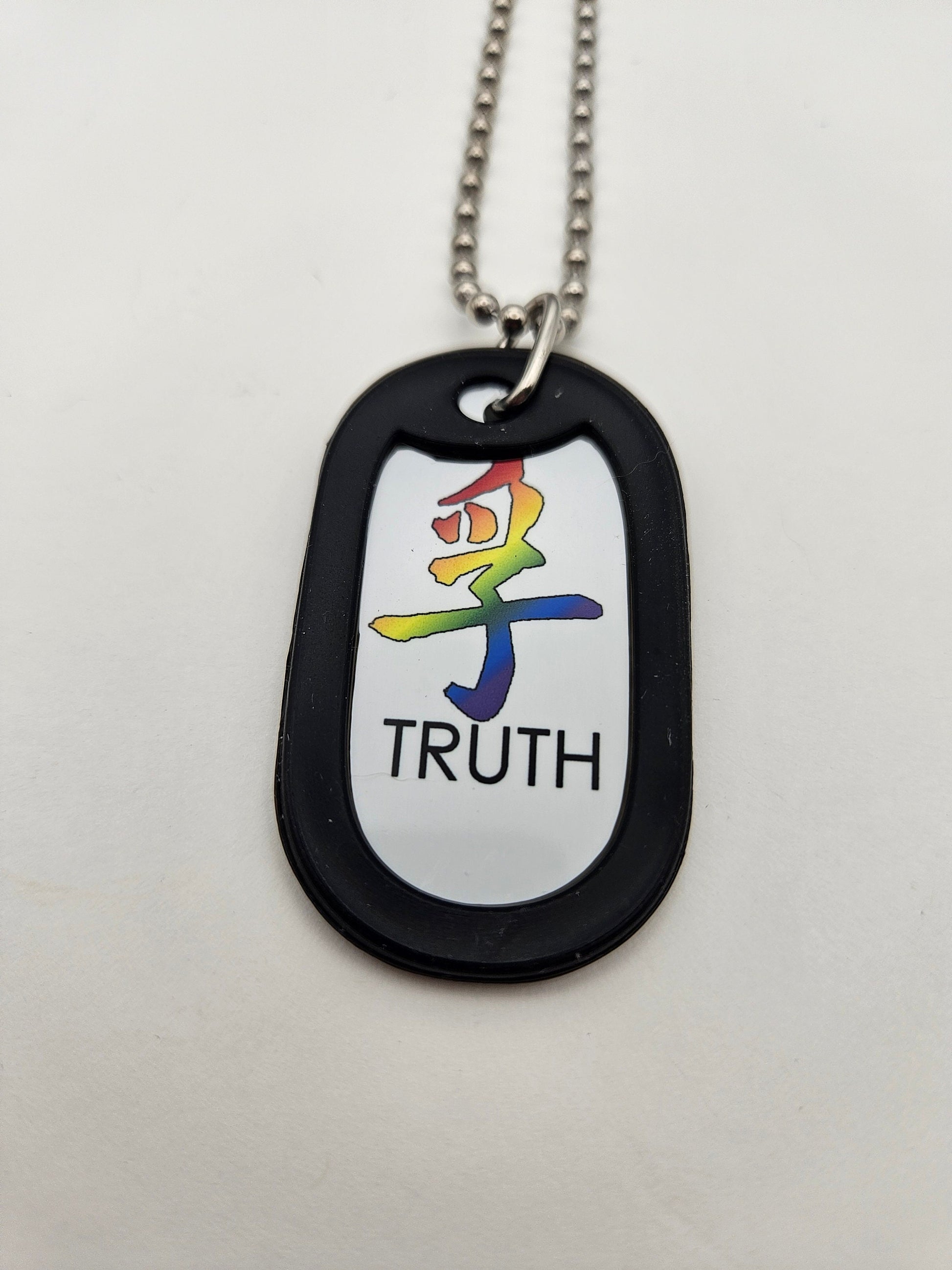 Dog Tag 2266TRU: Dog Tag Kanji Truth