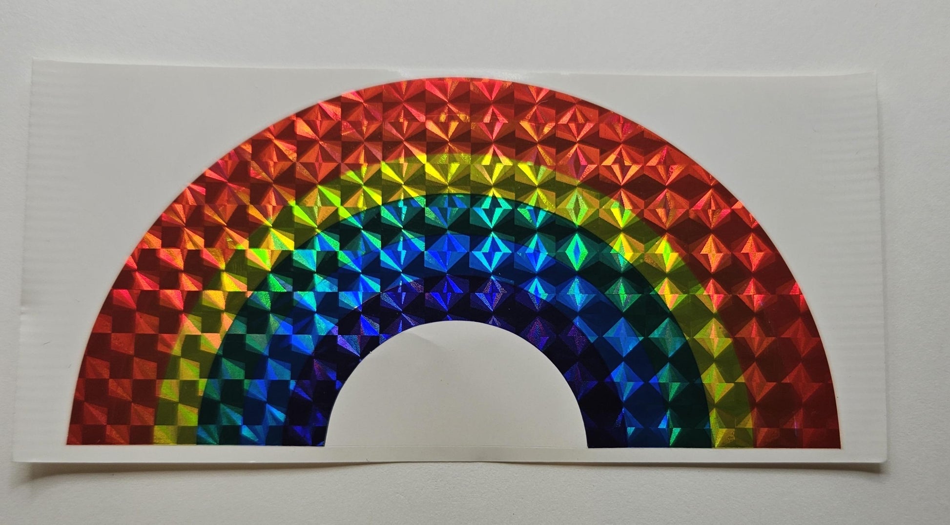 Reflective Holographic Rainbow Stickers