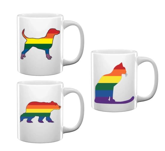 Pride Animal Mugs