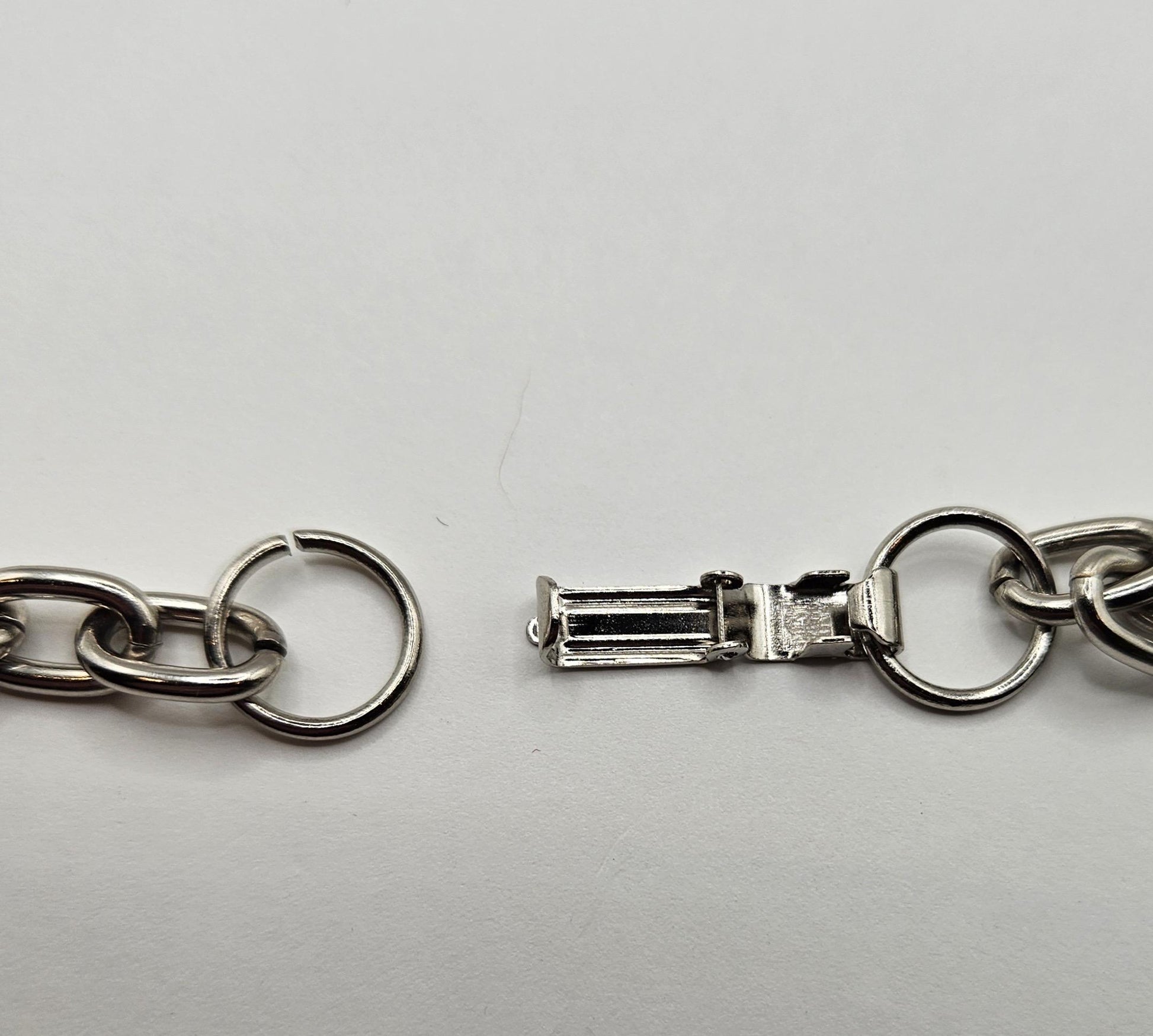 Chrome and rainbow chain- small chain