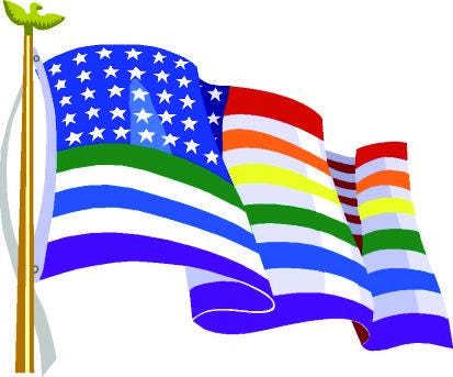 New Glory Rainbow Flag Mugs