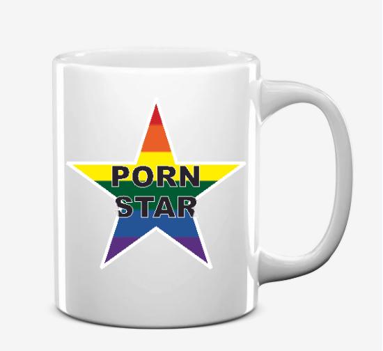 Porn Star Rainbow Mugs