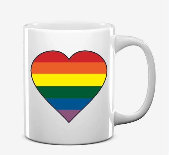 Pride Rainbow Mugs