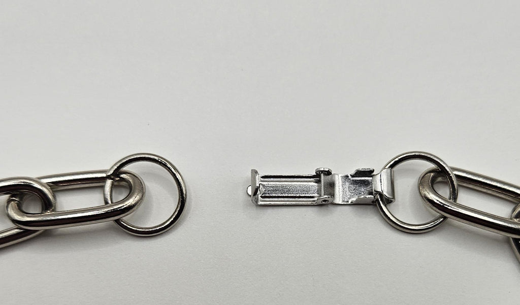 Chrome and rainbow chain