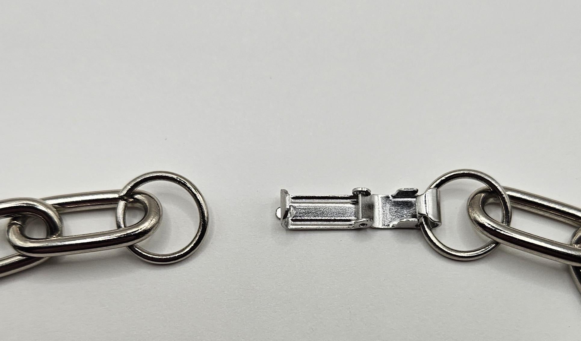 Chrome and rainbow chain