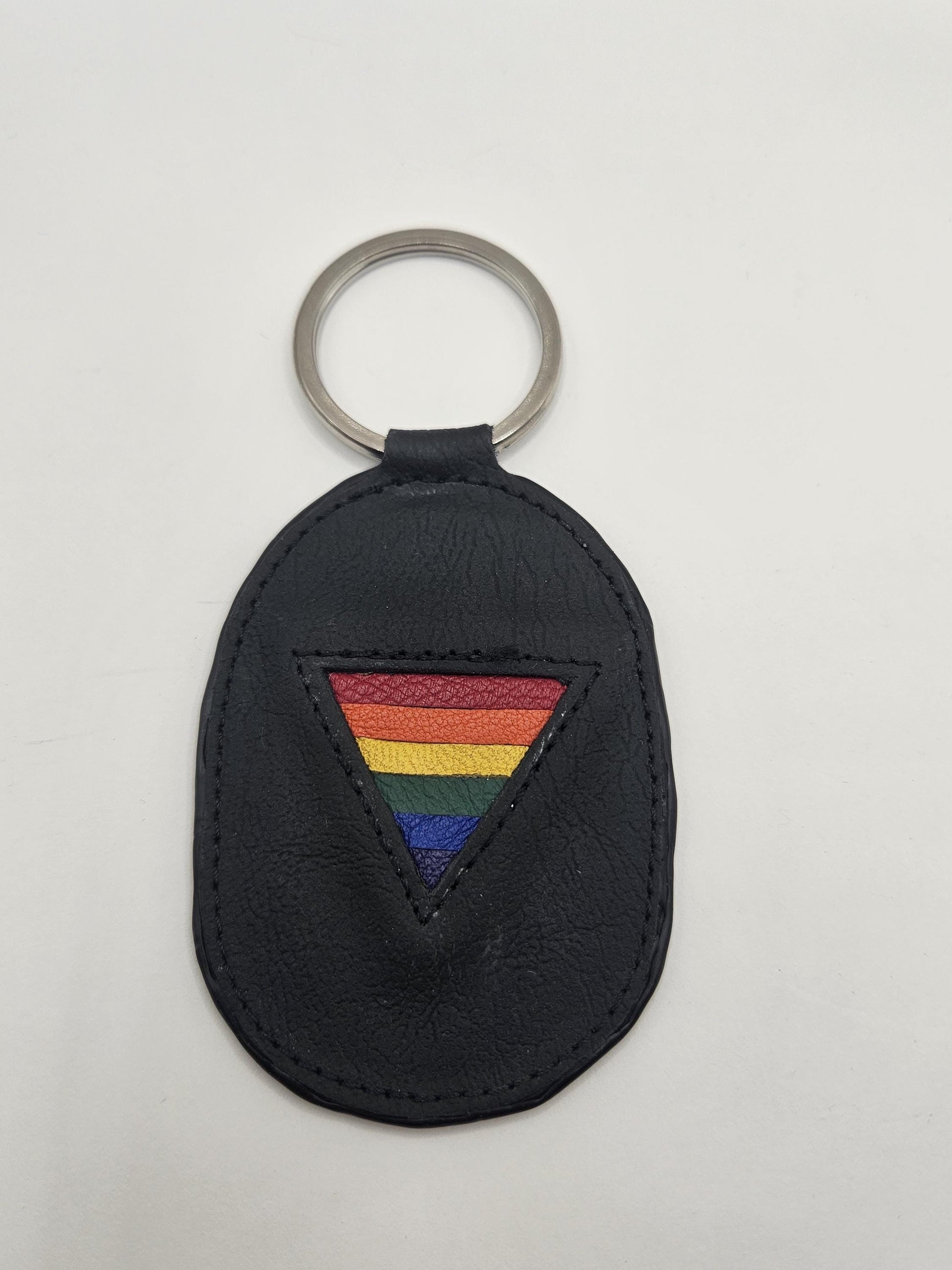 Leather Rainbow Keyrings