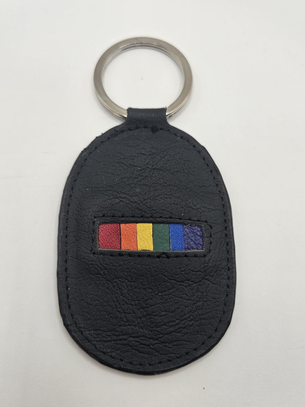 Leather Rainbow Keyrings